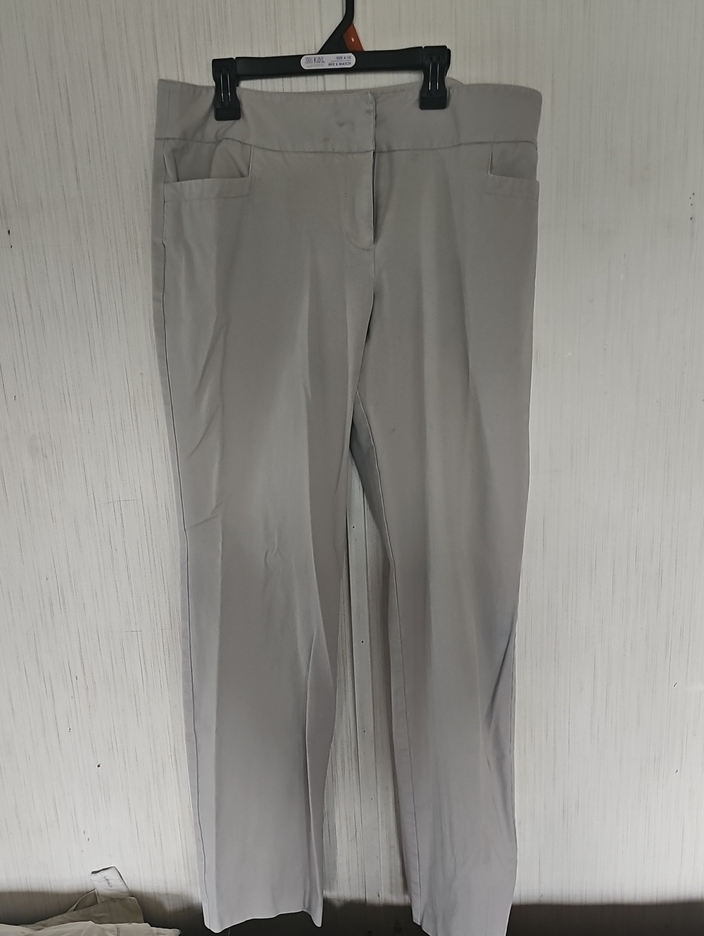 Apt. 9 Light Gray Men's Dress Pants - Straight Leg